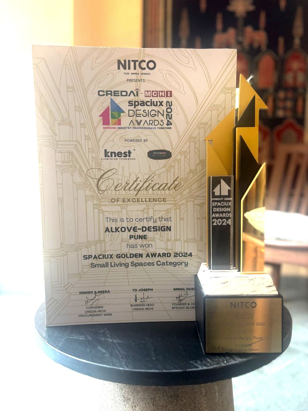 Spaciux Design Golden Award — Small Living Spaces 2024